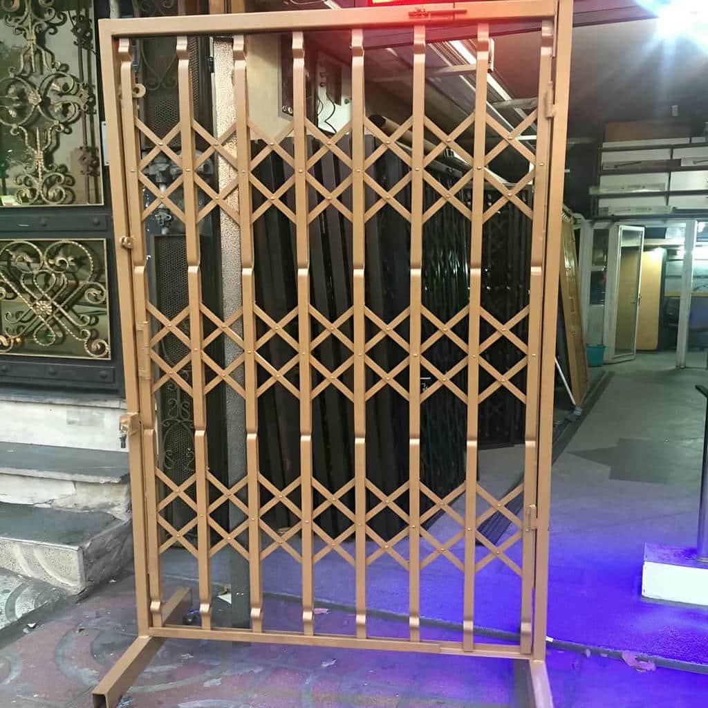 کارخانه درب حفاظ آکاردئونی ریل استاندارد در بندر انزلی