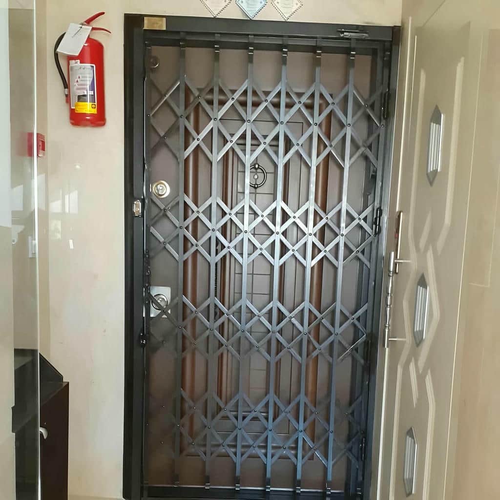 قیمت درب حفاظ آکاردئونی سه گل در فیروزکوه