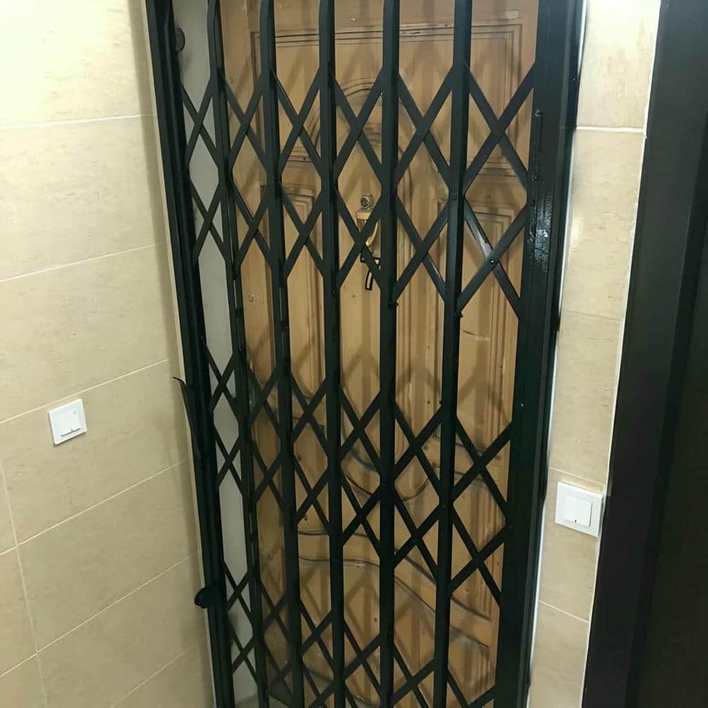 قیمت درب حفاظ آکاردئونی سه گل در اراک