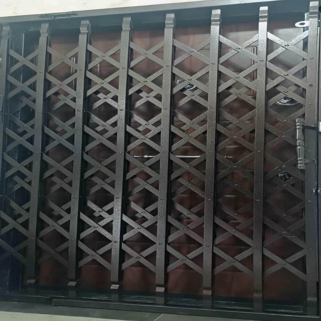 کارخانه درب حفاظ آکاردئونی ریل استاندارد در بندرعباس