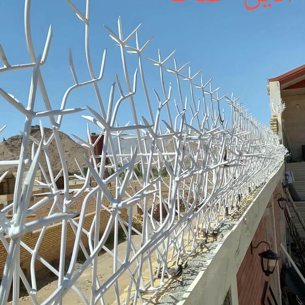 نصب حفاظ شاخ گوزنی رنگ کوره ای در رامسر
