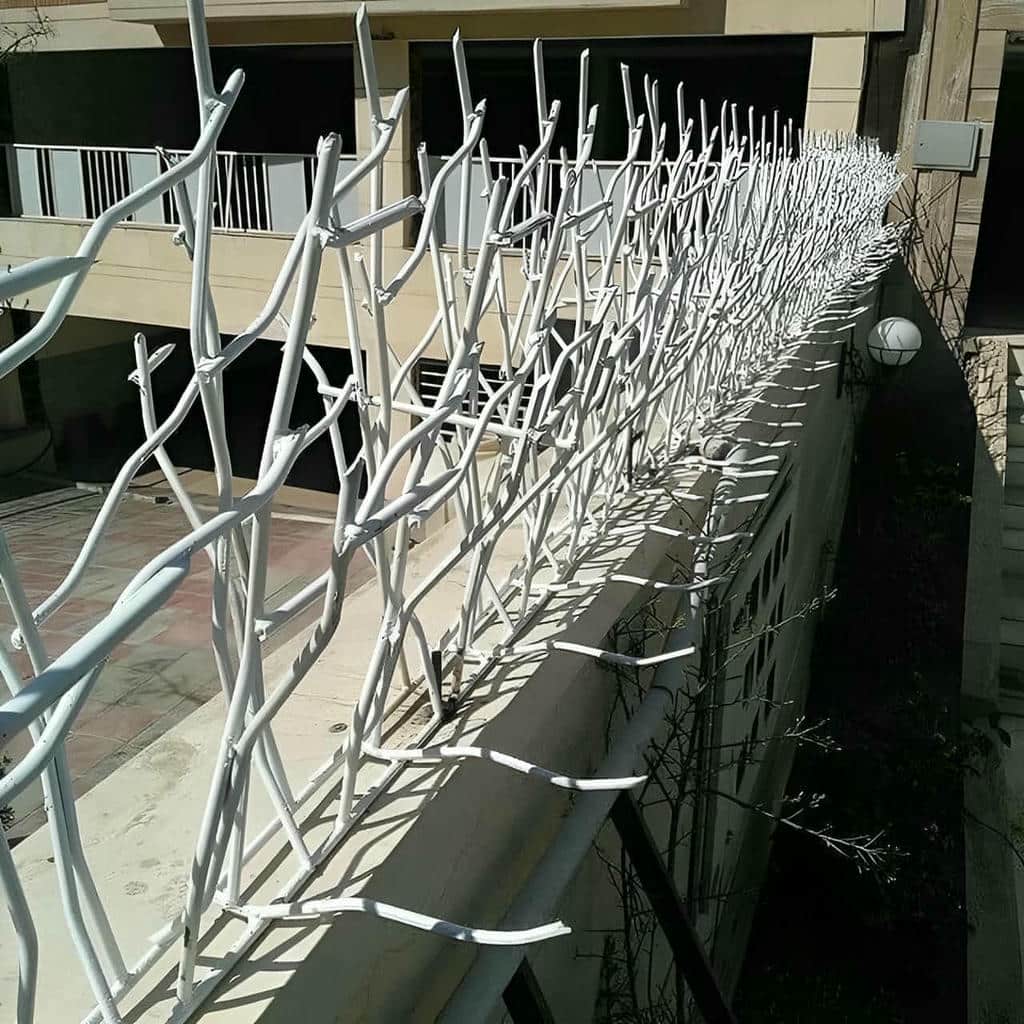 نصب حفاظ شاخ گوزنی اتصال مطمئن در لواسان
