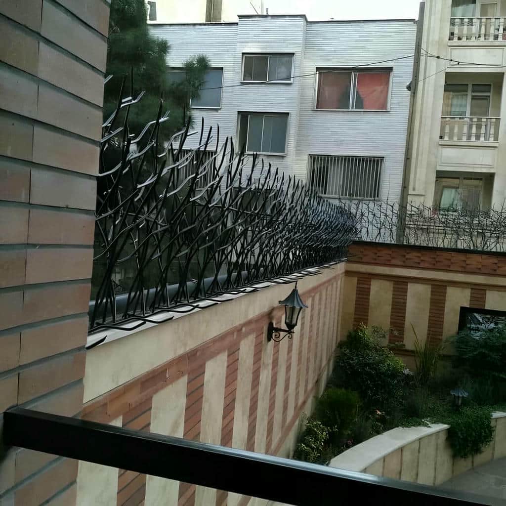 نصب حفاظ شاخ گوزنی رنگ کوره ای در مشهد