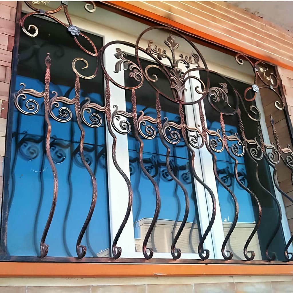 قیمت حفاظ پنجره فرفورژه در اردبیل