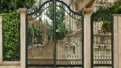 درب حیاط و ویلا در ساری
