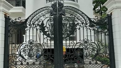 درب حیاط در فیروزکوه