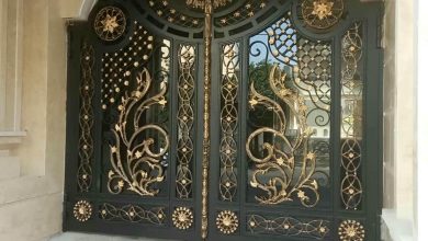 درب حیاط در سیرجان