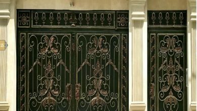 درب حیاط در عظیمیه کرج