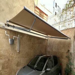 سایبان برقی در گنبدکاووس
