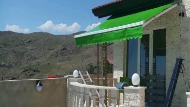 سایبان برقی در طالقان