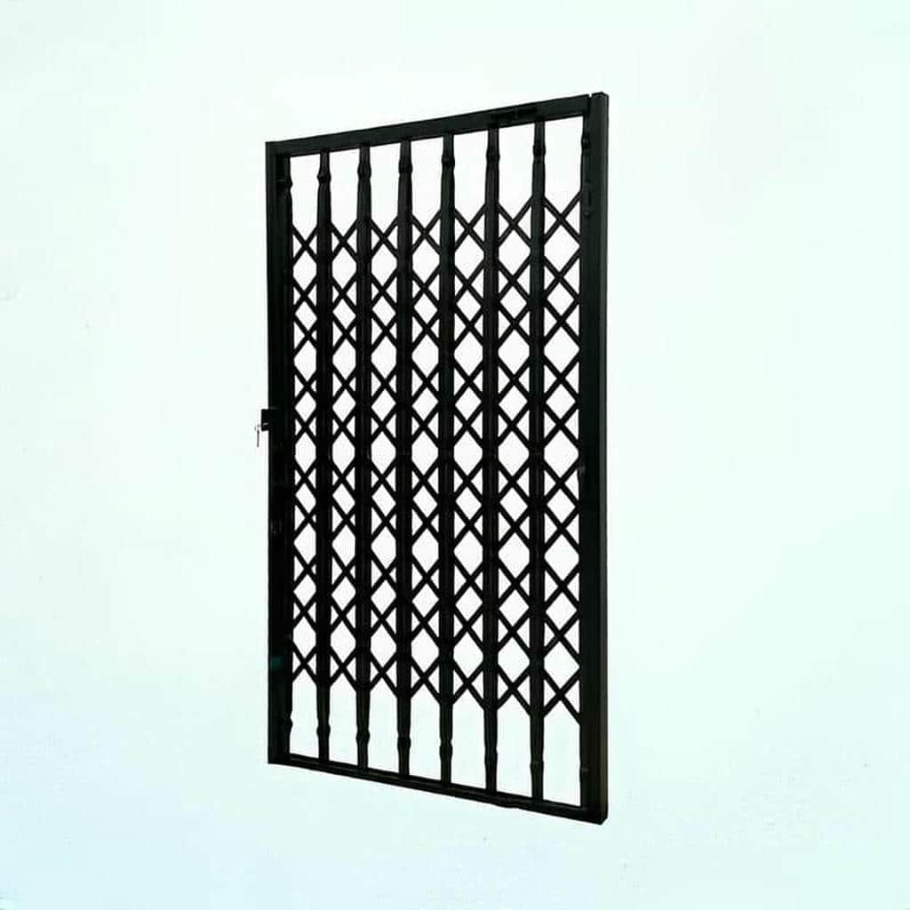 فروش درب آکاردئونی پنج گل دوبل مدل امنیتی