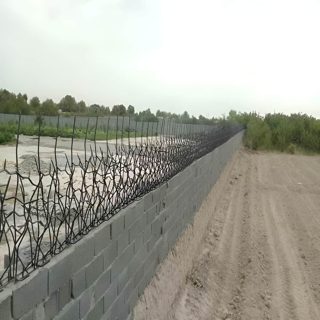 حفاظ شاخ گوزنی با میلگرد مقاوم و ساختار پایدار