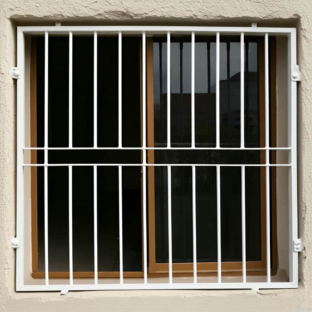 9 مدل نرده پنجره ساده پروفیلی