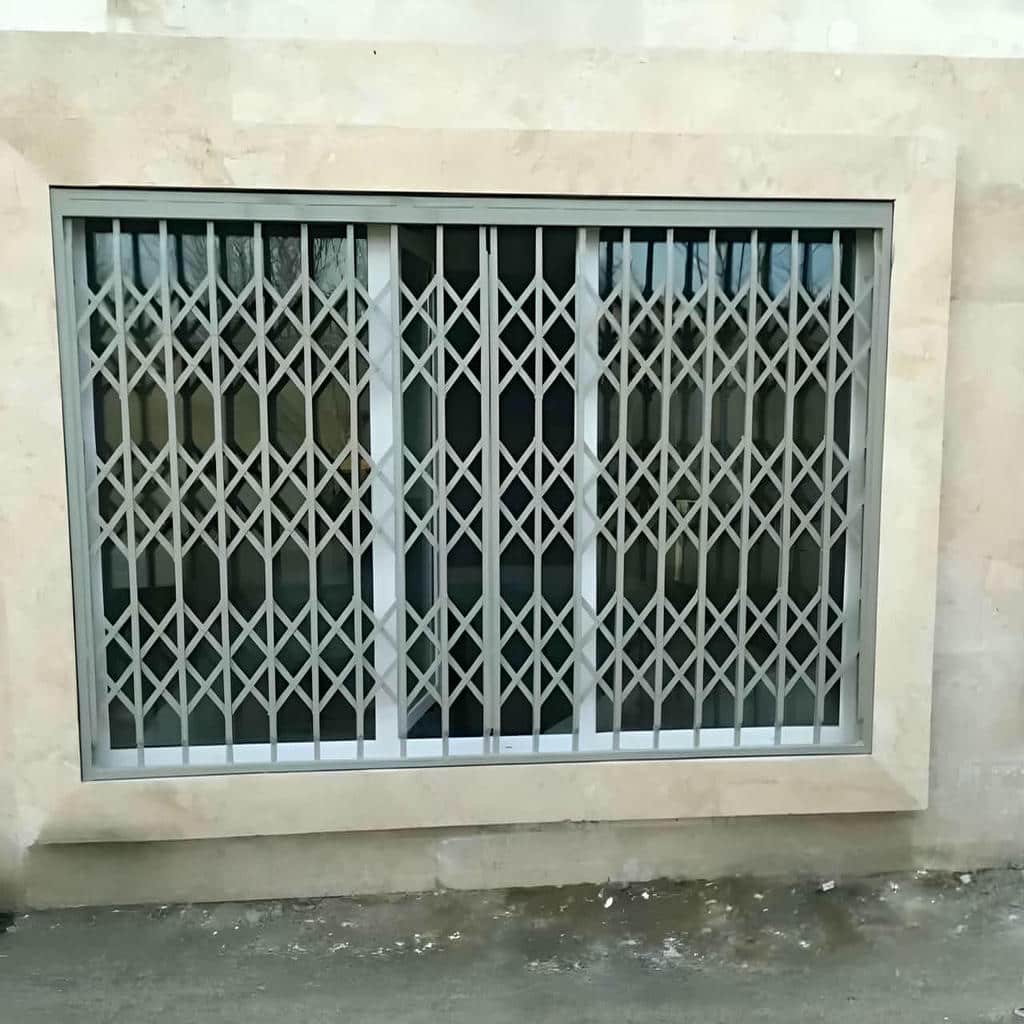 سفارش درب ریلی آکاردئونی کم جا با رنگ کورهای