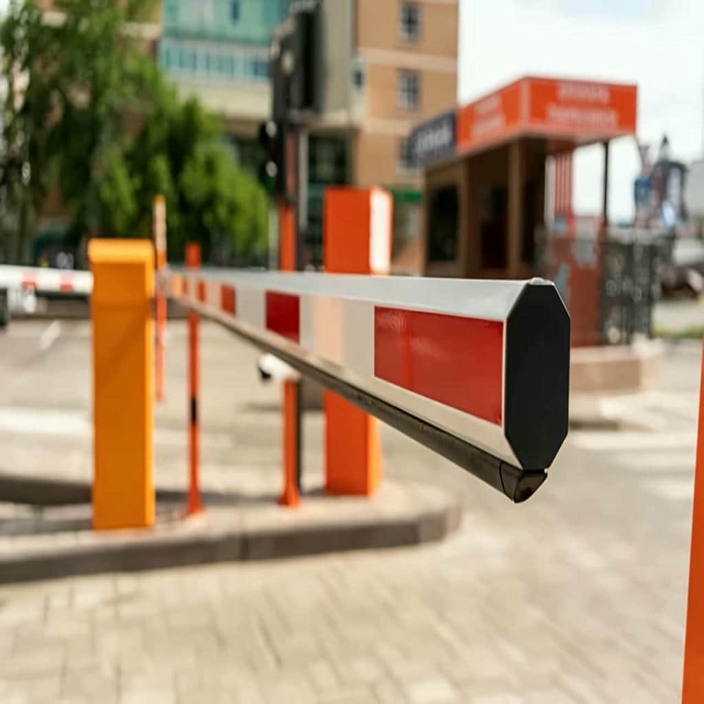 خدمات پلاک خوان پارکینگ ورودی برای کنترل تردد
