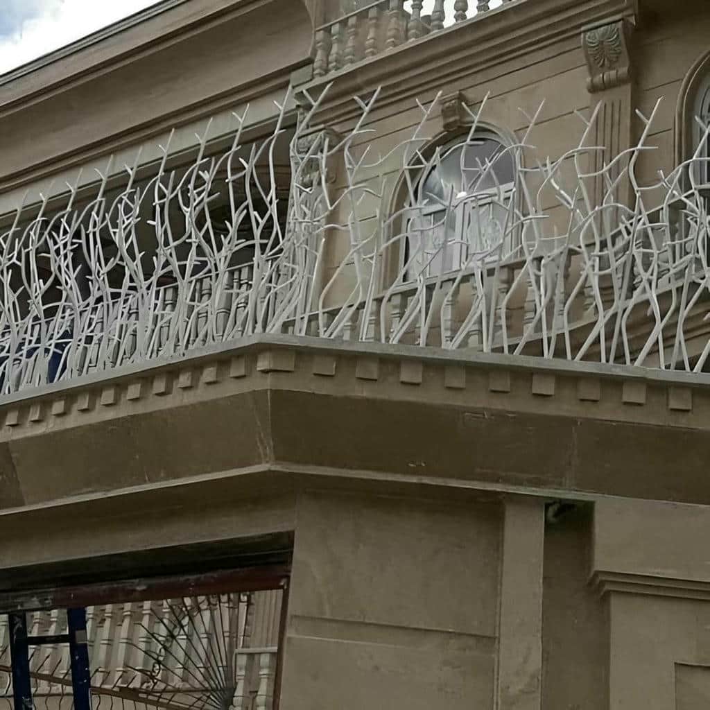 ساخت حفاظ دیوار فلزی ردیفی با پوشش ضدزنگ