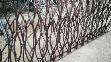 11 نمونه حفاظ دیوار کوتاه حیاط