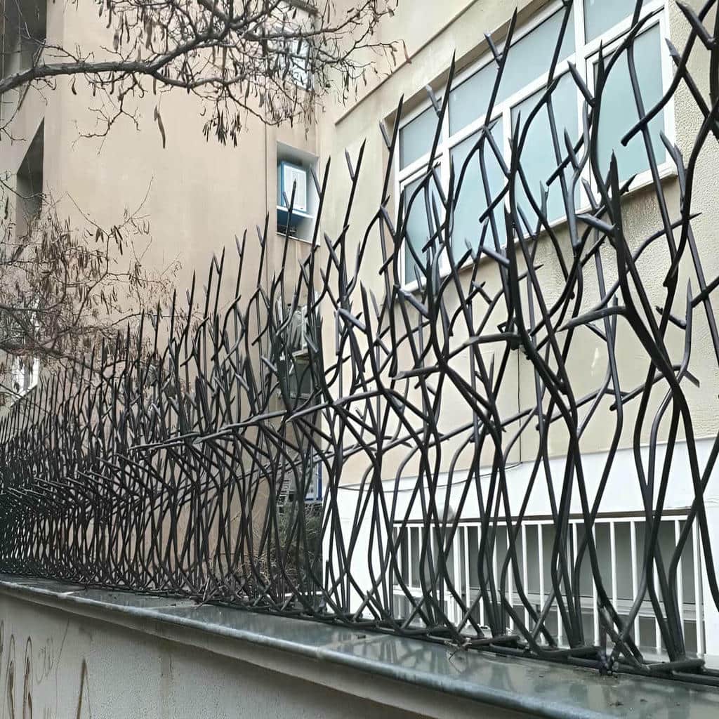 فروش حفاظ دیوار فلزی ردیفی با مدل سفارشی