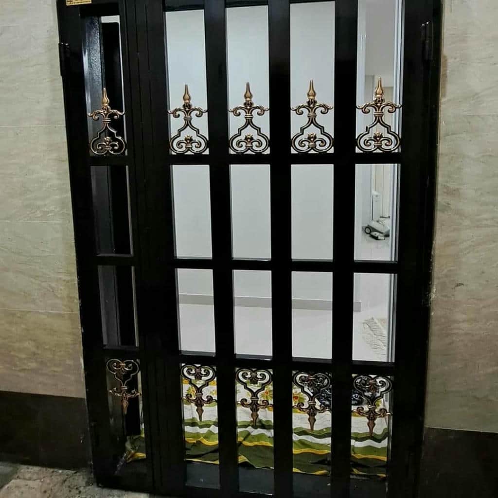 قیمت حفاظ درب ضد سرقت فلزی بر اساس مشخصات