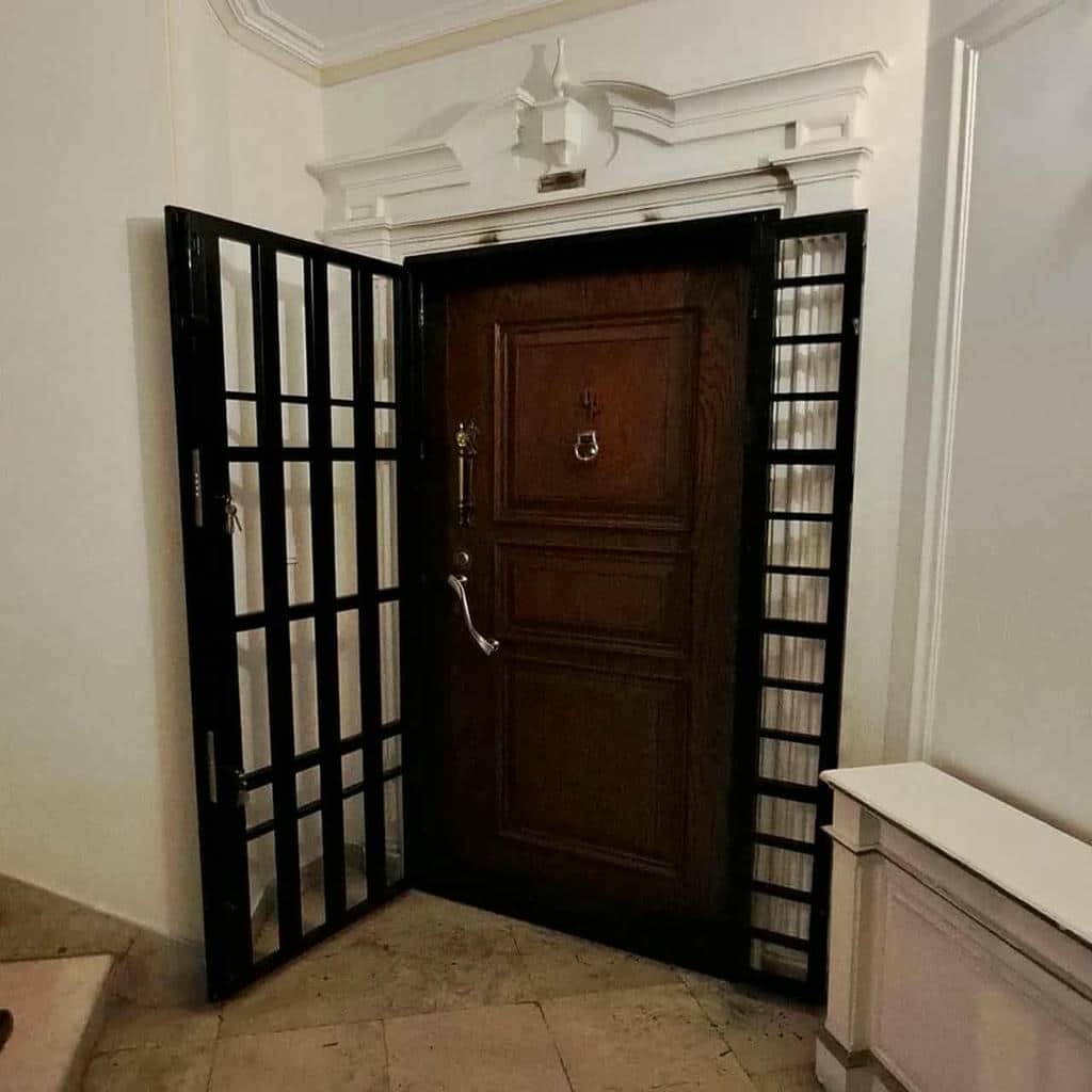 فروش حفاظ درب آپارتمان ضد دیلم مدل لوزی