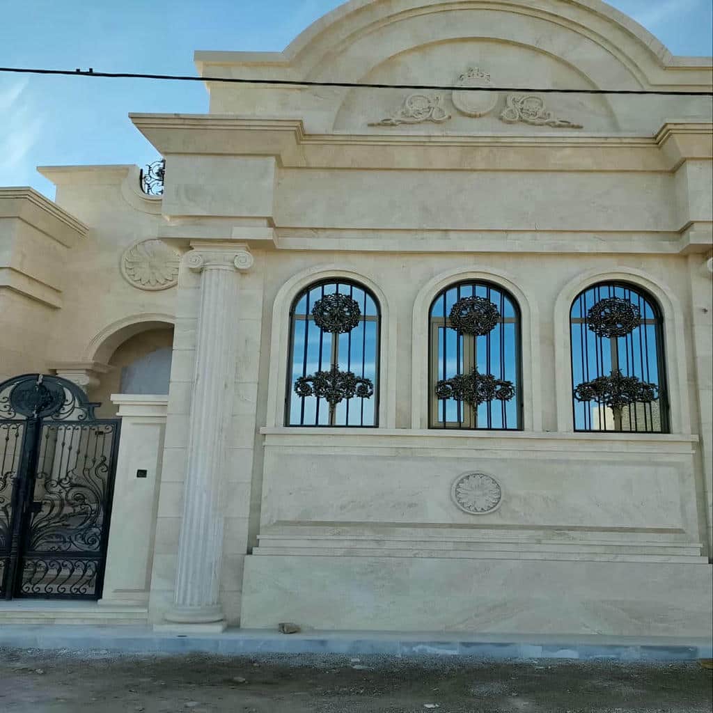 حفاظ پنجره ثابت پیچ و رولپلاک با قاب آهنی مقاوم
