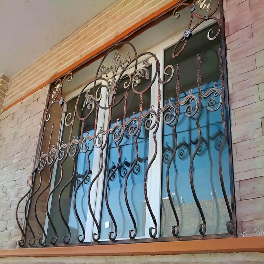 قیمت حفاظ پنجره رنگی کوره ای بر اساس
