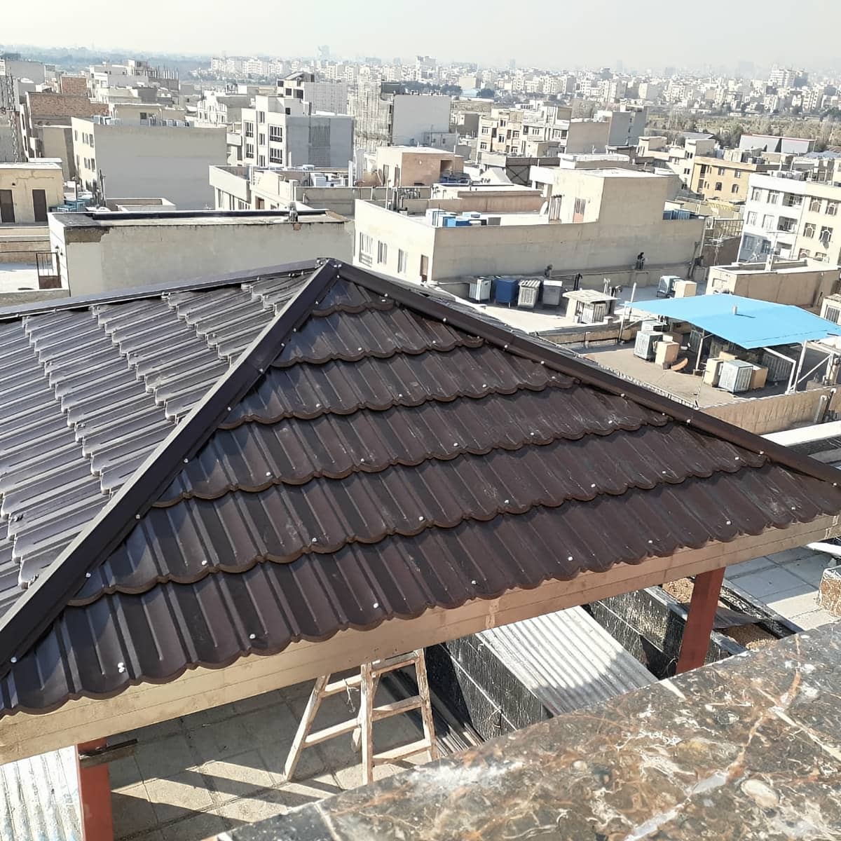 آردواز سردرب حیاط با پوشش مقاوم رطوبت آردواز سردرب حیاط با پوشش مقاوم رطوبت