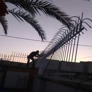 13 مدل حفاظ دیوار ویلایی مدرن طرح نیزه