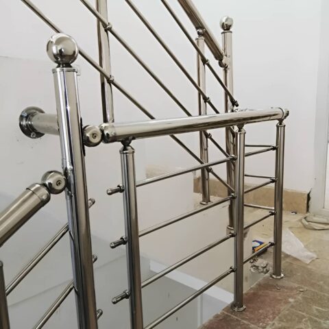 نرده استیل سفارشی اختصاصی