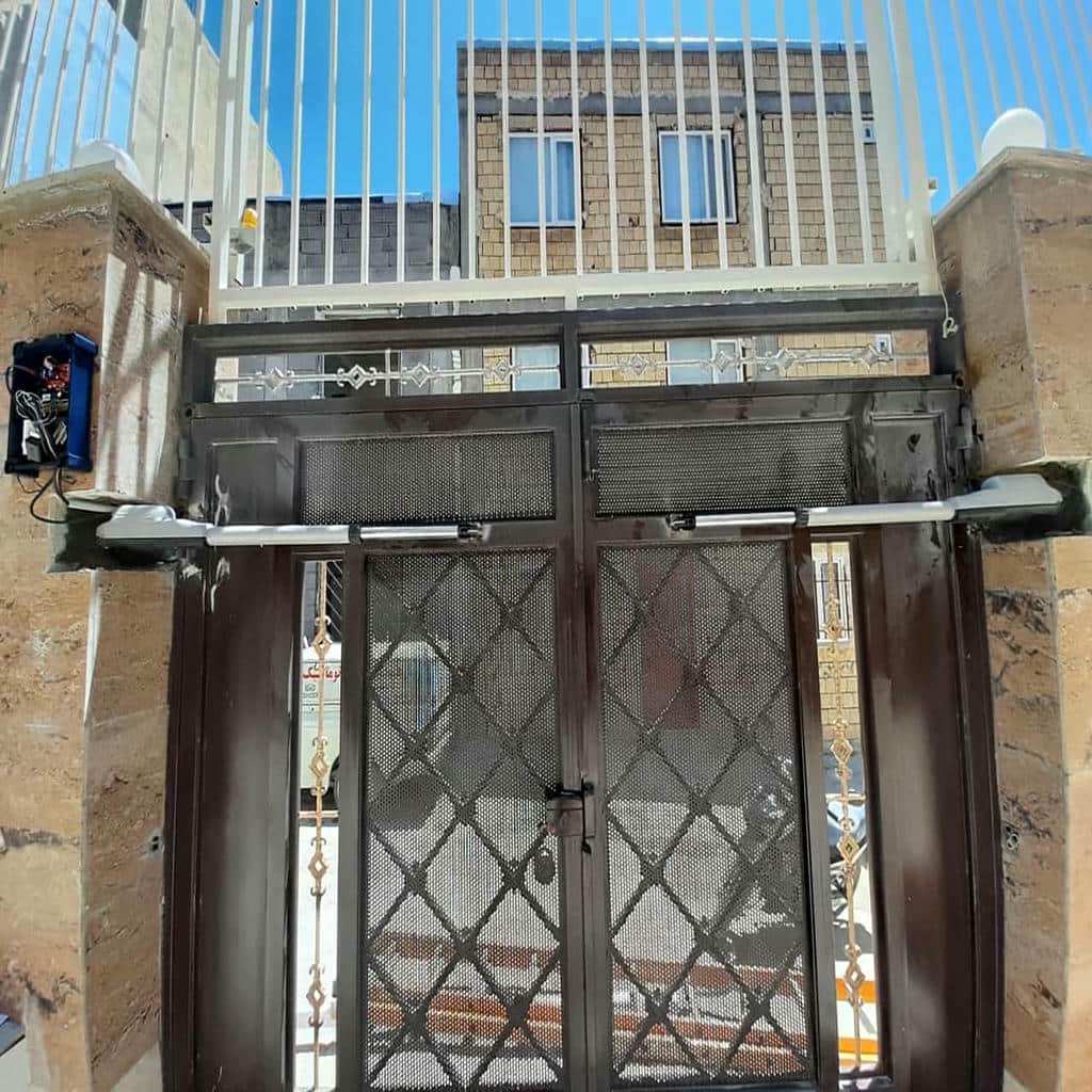 جک درب پارکینگ بی صدا کم تردد با موتور آرام