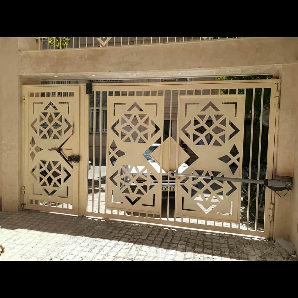جک درب نفررو تک لنگه مناسب ورودی حیاط