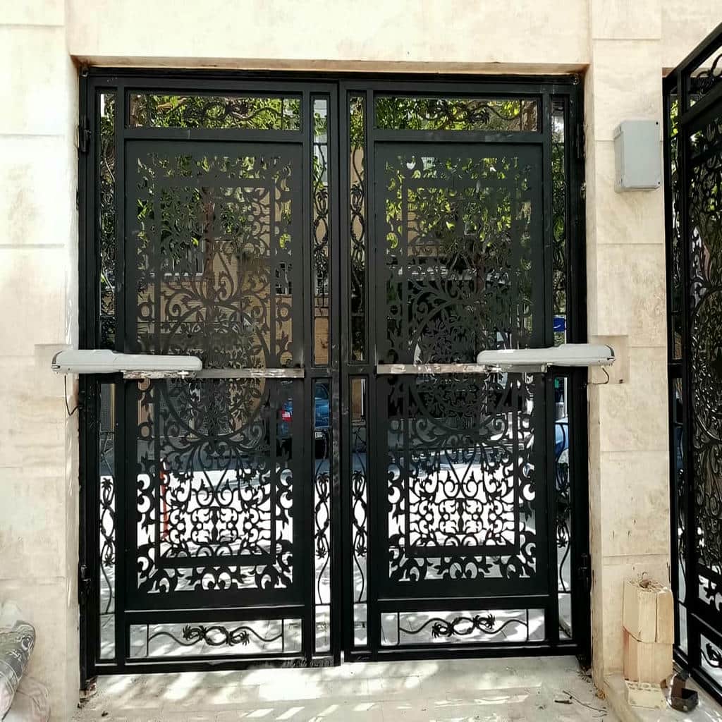 جک درب پارکینگ لولایی شفت بلند با بازوی فلزی مقاوم