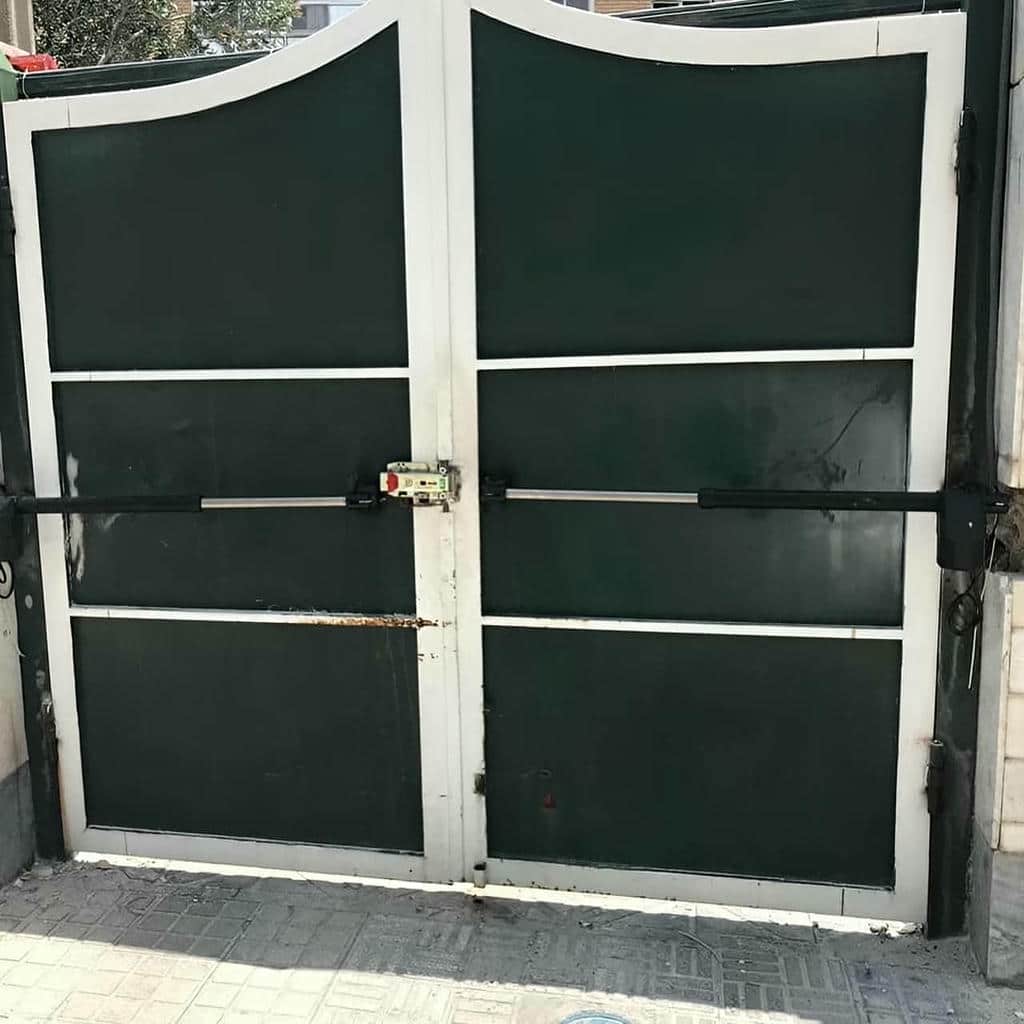 جک درب حیاط سنگین شاسی دار مناسب درب فلزی سنگین