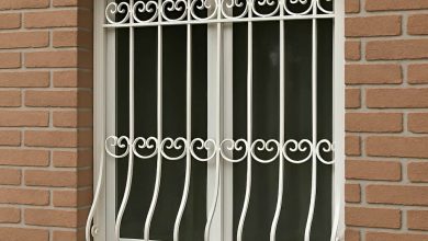 9 مدل حفاظ پنجره آپارتمان طبقات پایین