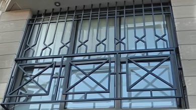 8 نمونه حفاظ پنجره مدرن شبکه هندسی