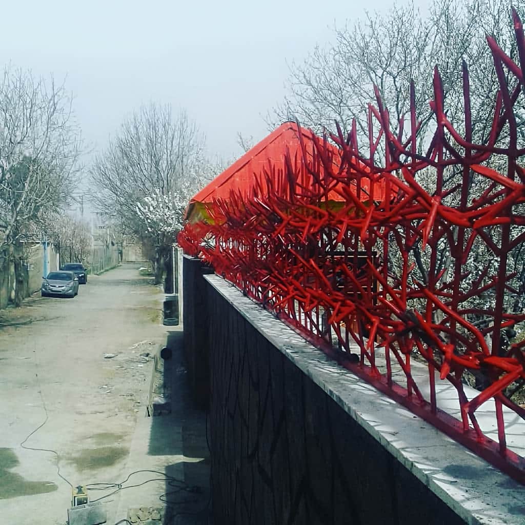 حفاظ آبشاری با پوشش فلزی مقاوم