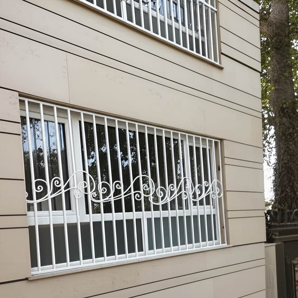 حفاظ پنجره طبقه همکف پوشش رنگی