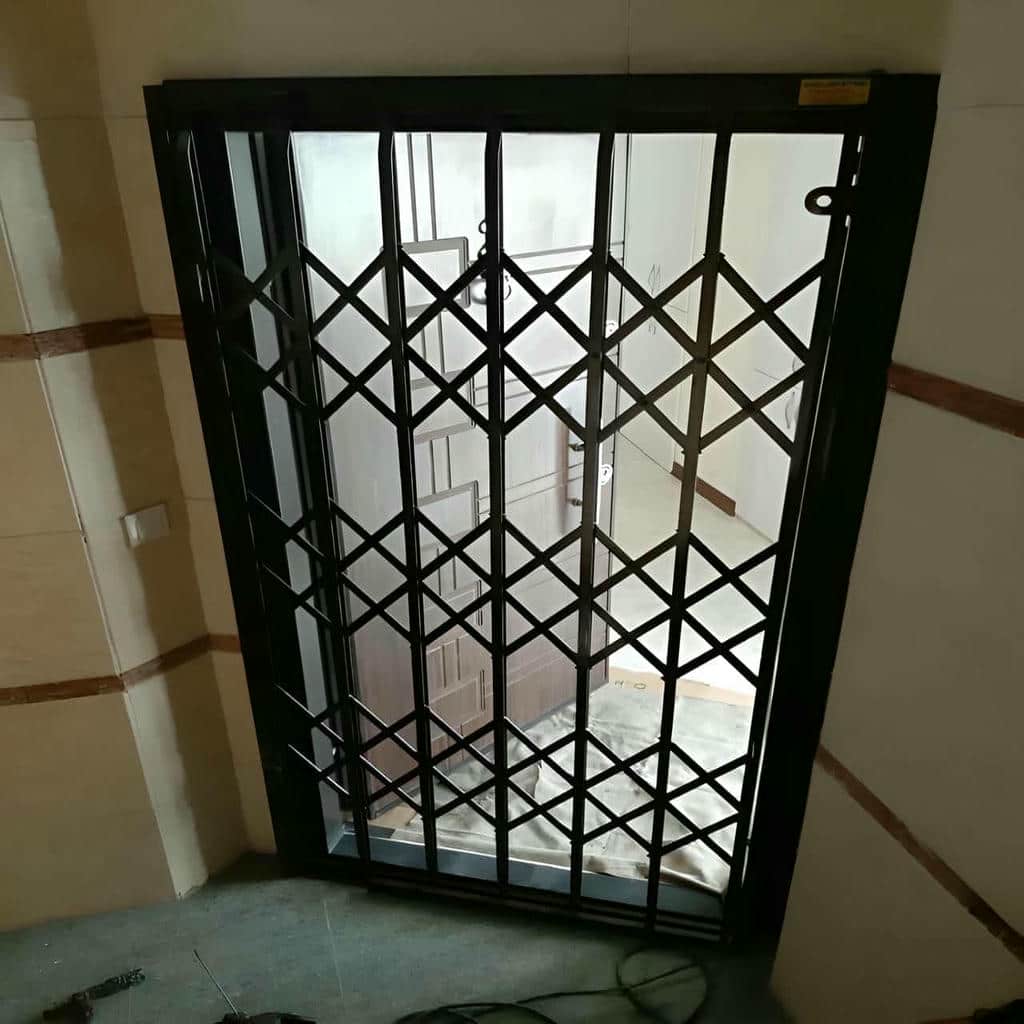 حفاظ کشویی مجتمع پرتردد با بدنه فلزی مقاوم