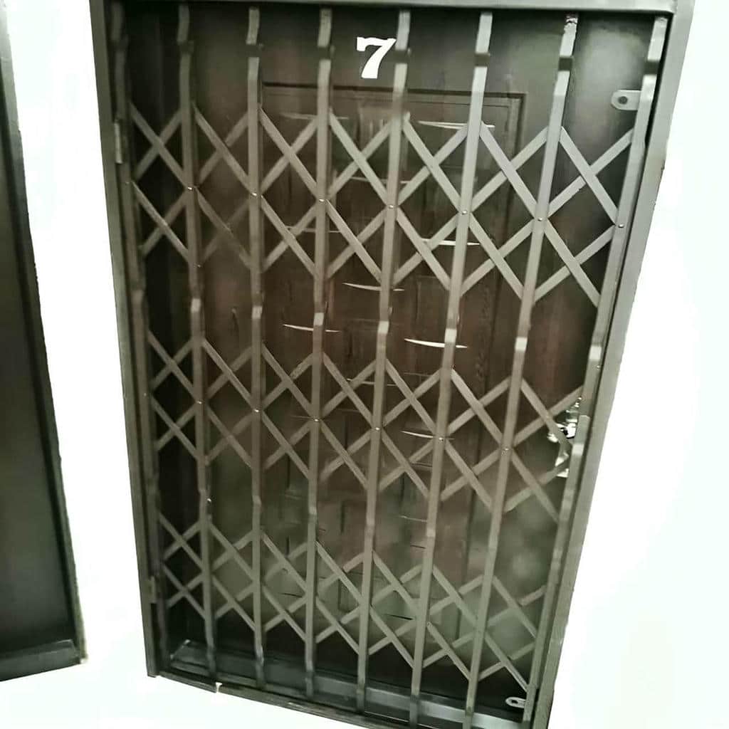 درب آکاردئونی قطعات حرکتی روان