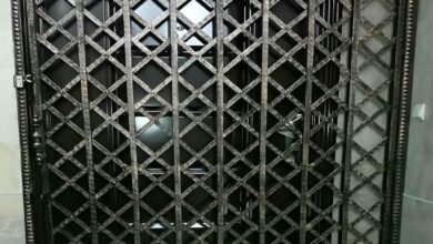 درب حفاظتی آپارتمان فلزی مدرن