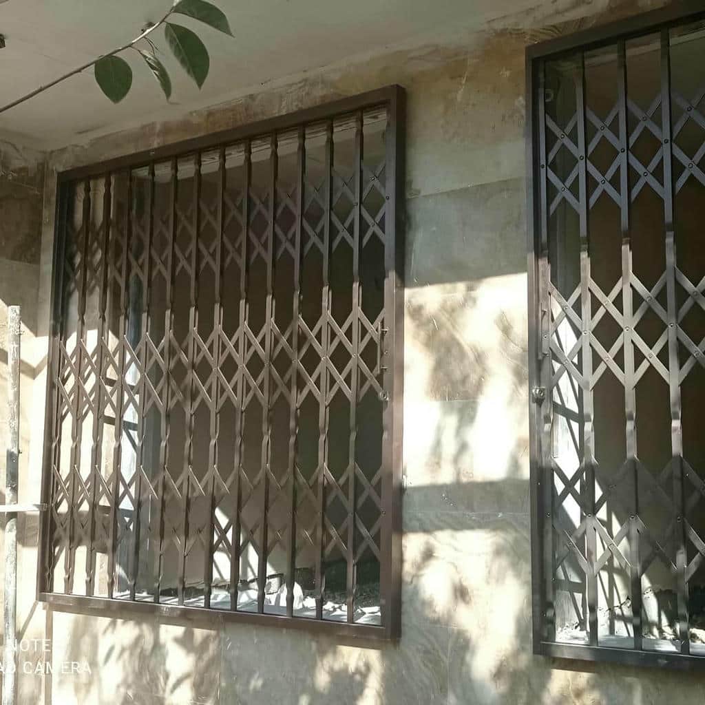 حفاظ کشویی قطعات حرکتی فلزی