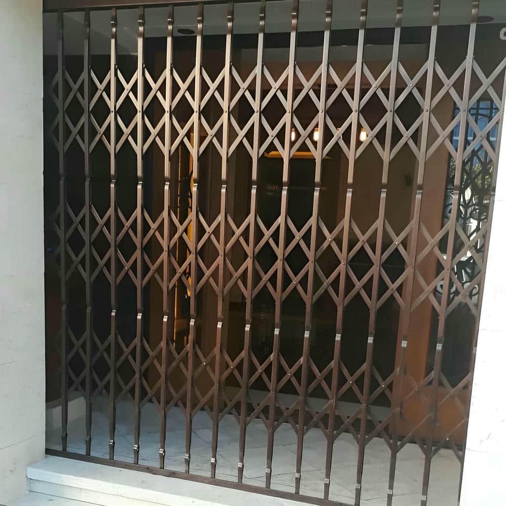 درب آکاردئونی ضد سرقت مدل کاربردی