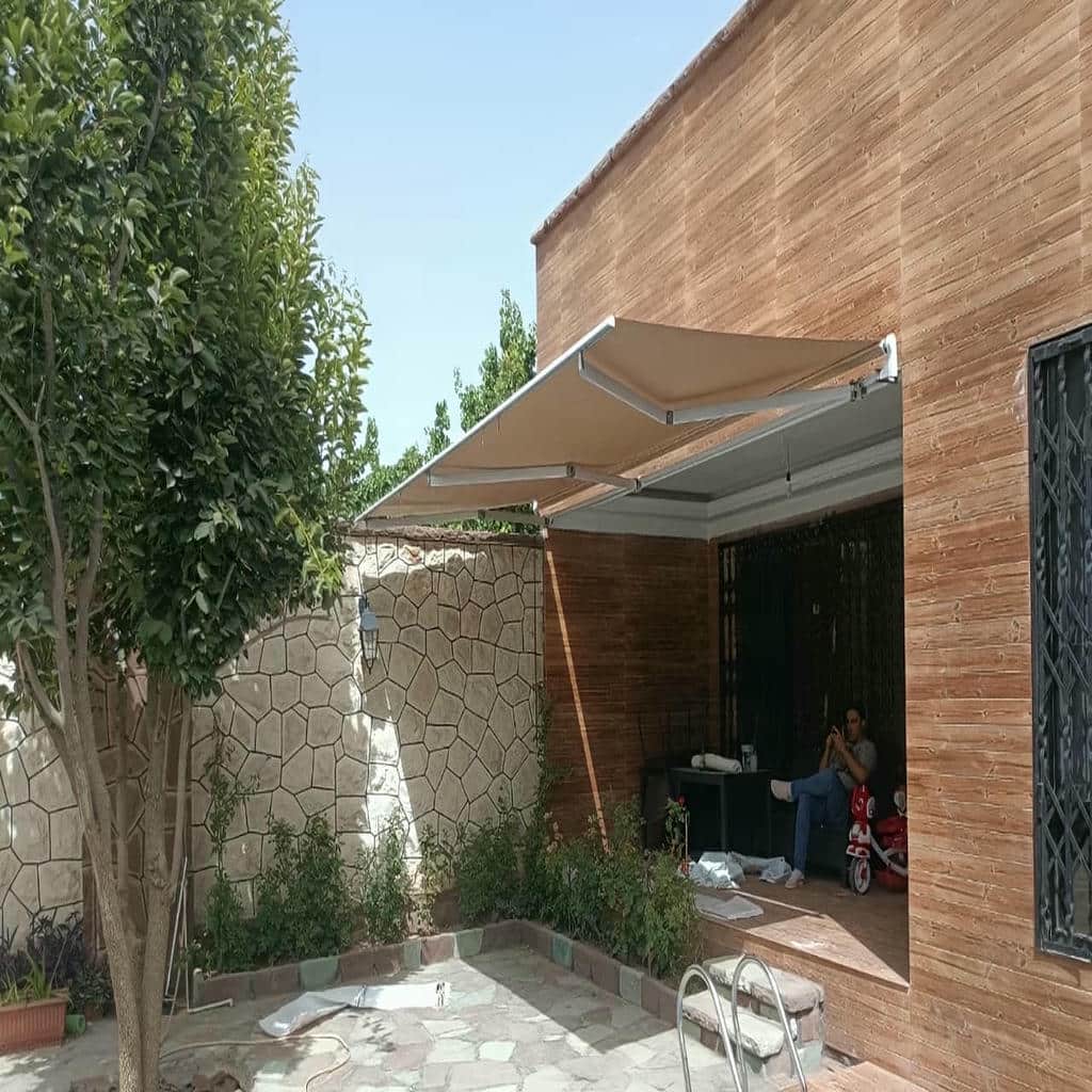 سایبان ضد آب فضای تجاری