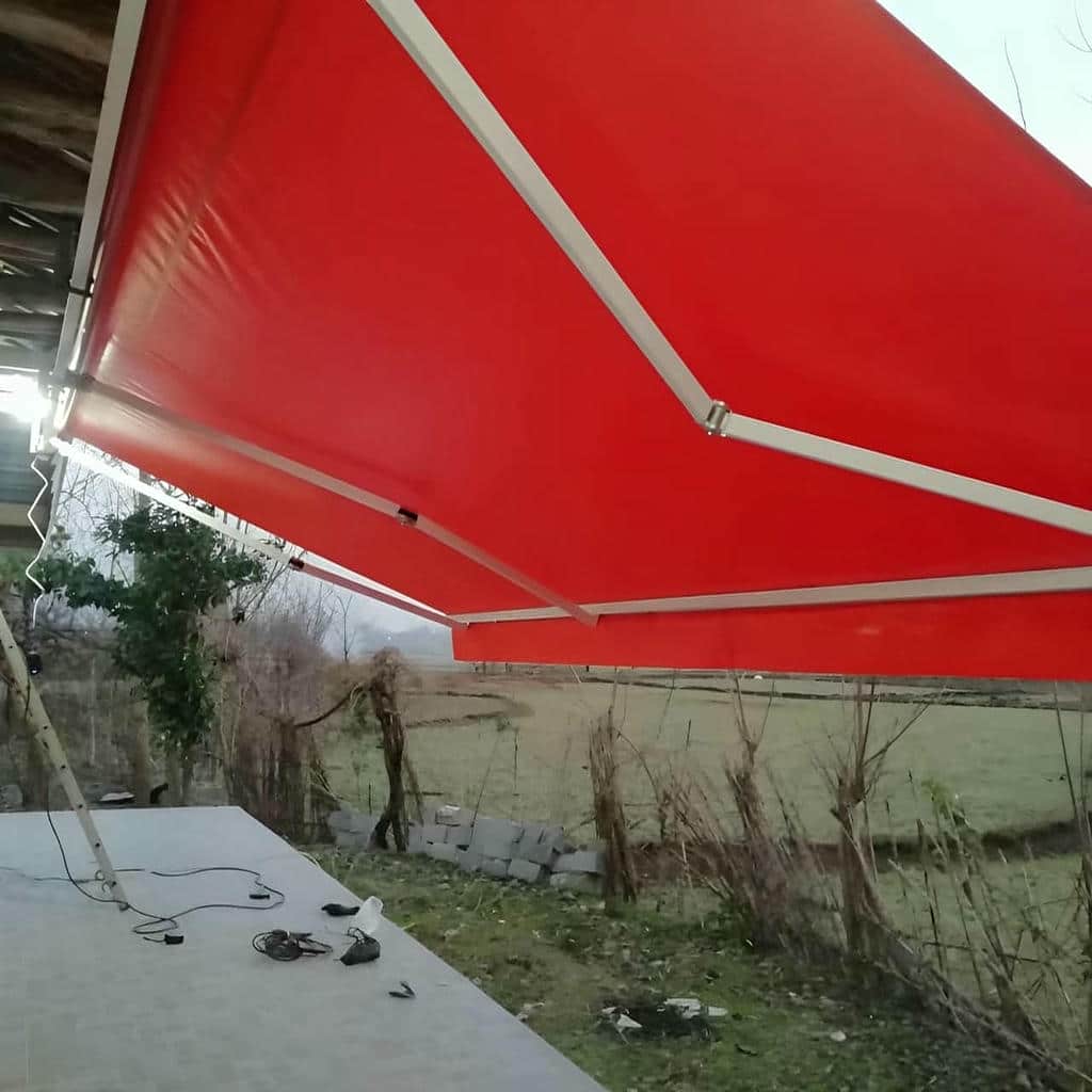 سایبان اتوماتیک تاشو مدرن