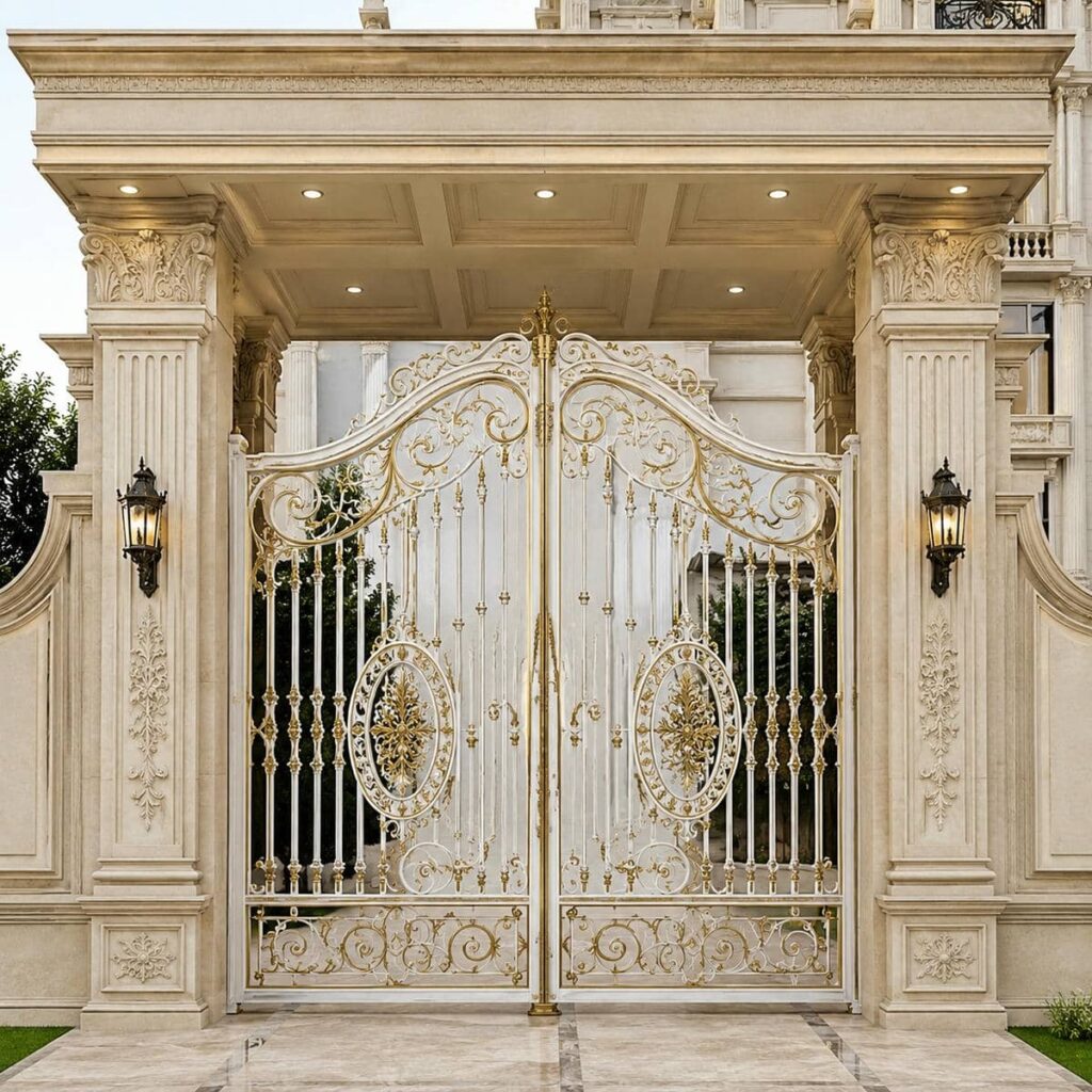 درب حیاط طراحی مدرن