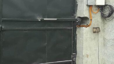 جک درب پارکینگ بازویی کم صدا