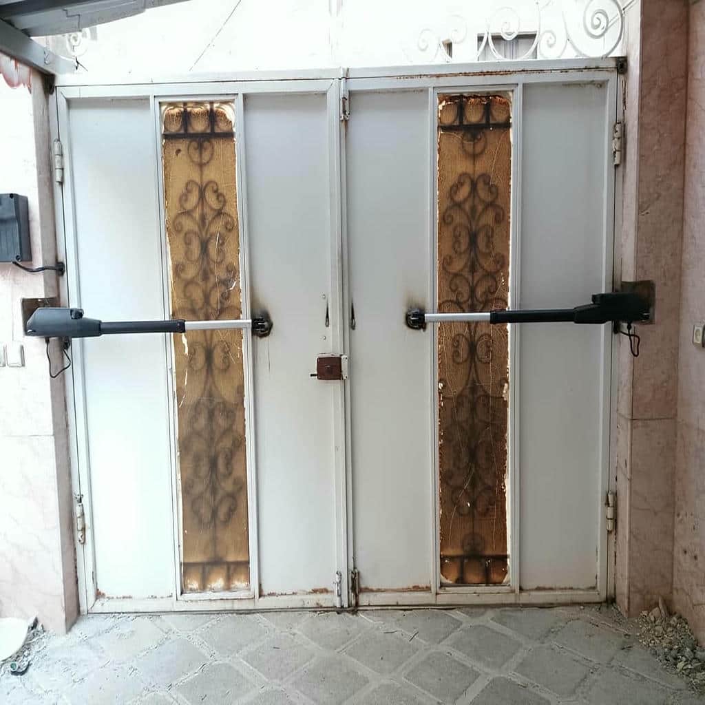 جک بازویی با موتور درب پارکینگ مقاوم