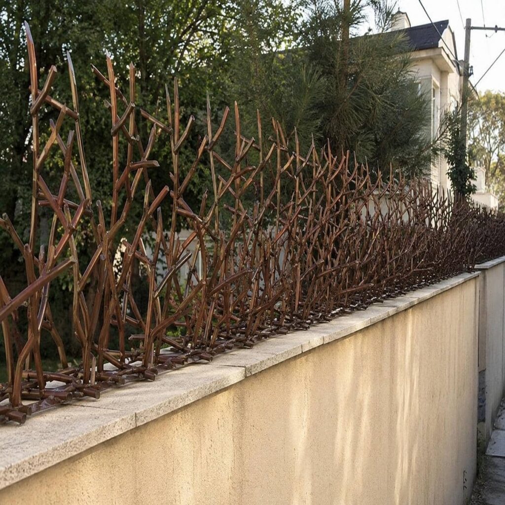 حفاظ شاخ گوزنی آبشاری روی دیوار حفاظ شاخ گوزنی آبشاری روی دیوار