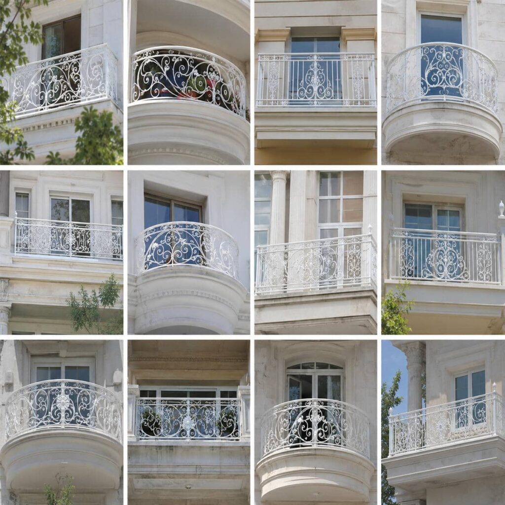 نرده دوبلکس سفارشی با طراحی داخلی