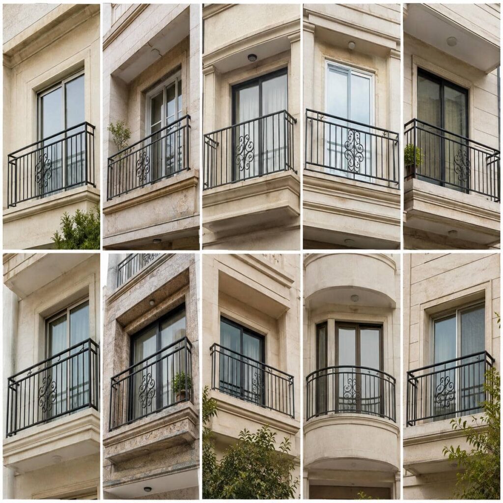 نرده کلاسیک بالکن قطعات باکیفیت نرده کلاسیک بالکن قطعات باکیفیت